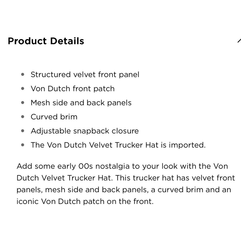 NEW Von Dutch Grape Light‎ Purple Velvet white Mesh Trucker SnapBack Unisex hat - Picture 8 of 8
